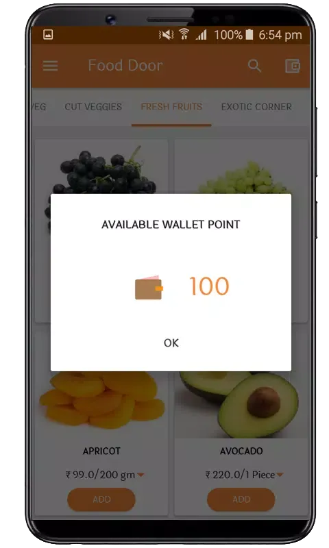 Food Door سکرین شاٹس