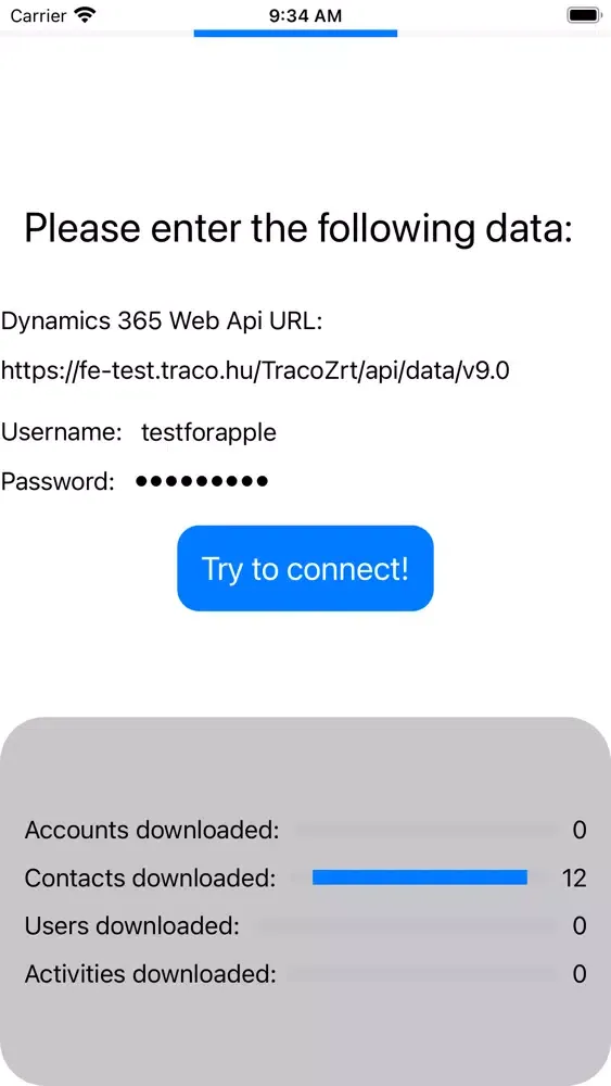 Field Services Dynamics CRM スクリーンショット