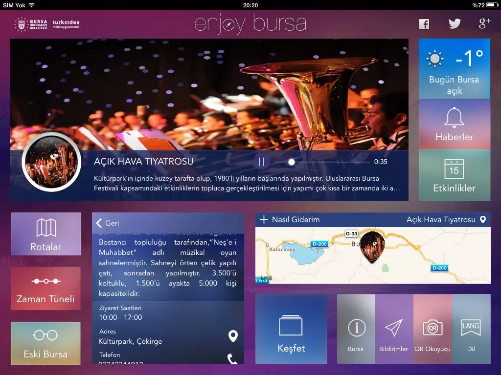 Tangkapan layar Bursa iPad 