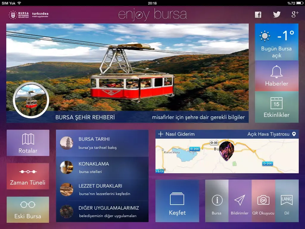 Tangkapan layar Bursa iPad 