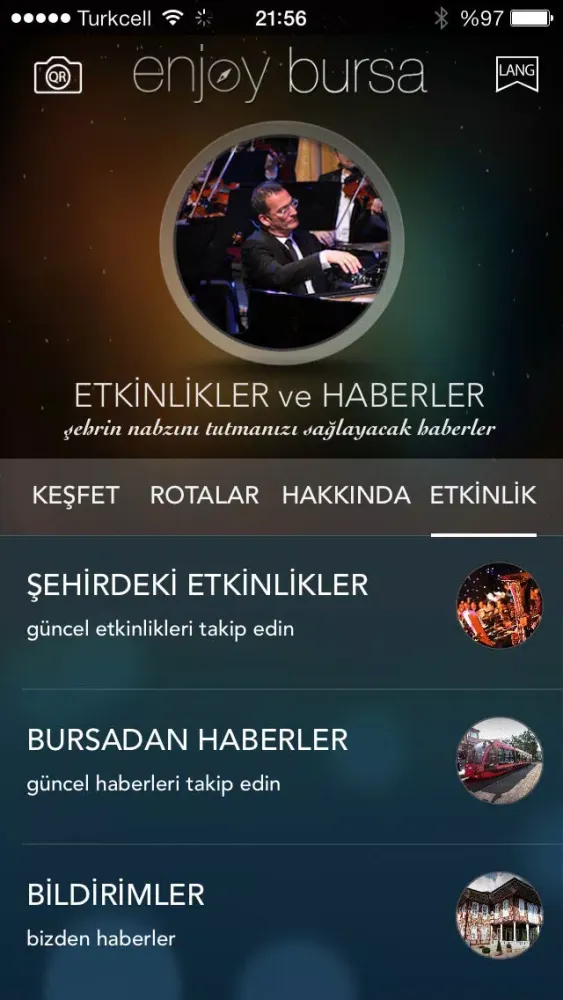 Tangkapan layar Bursa