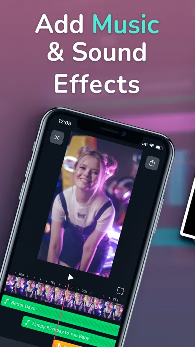 تصاویر Add Music To Video Intro Maker