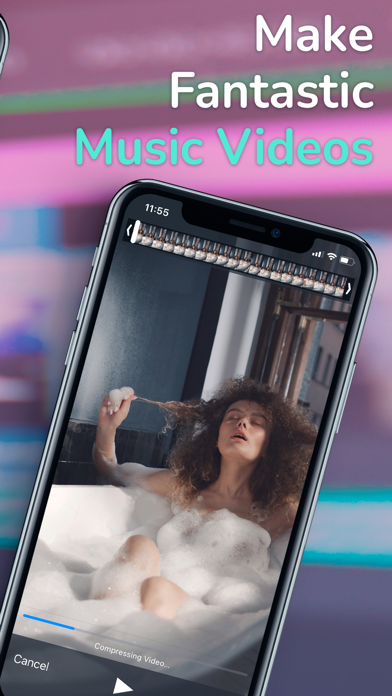Capturas de pantalla de Add Music To Video Intro Maker