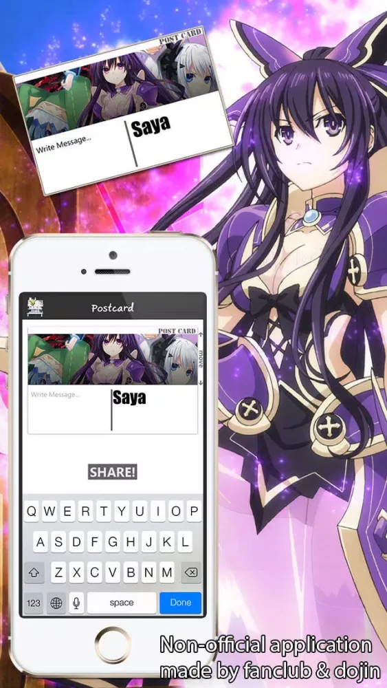 Date A Live edition Wallbook Anime应用截图