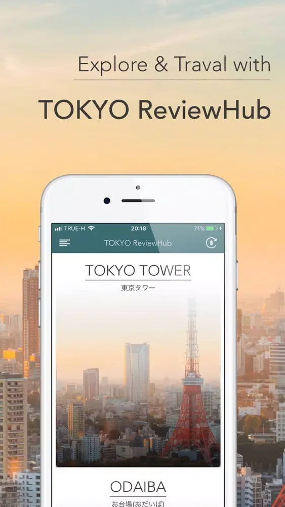 Zrzuty ekranu Tokyo ReviewHub