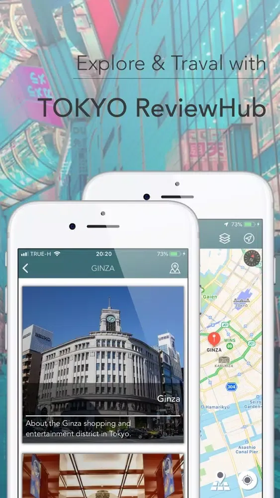 Zrzuty ekranu Tokyo ReviewHub