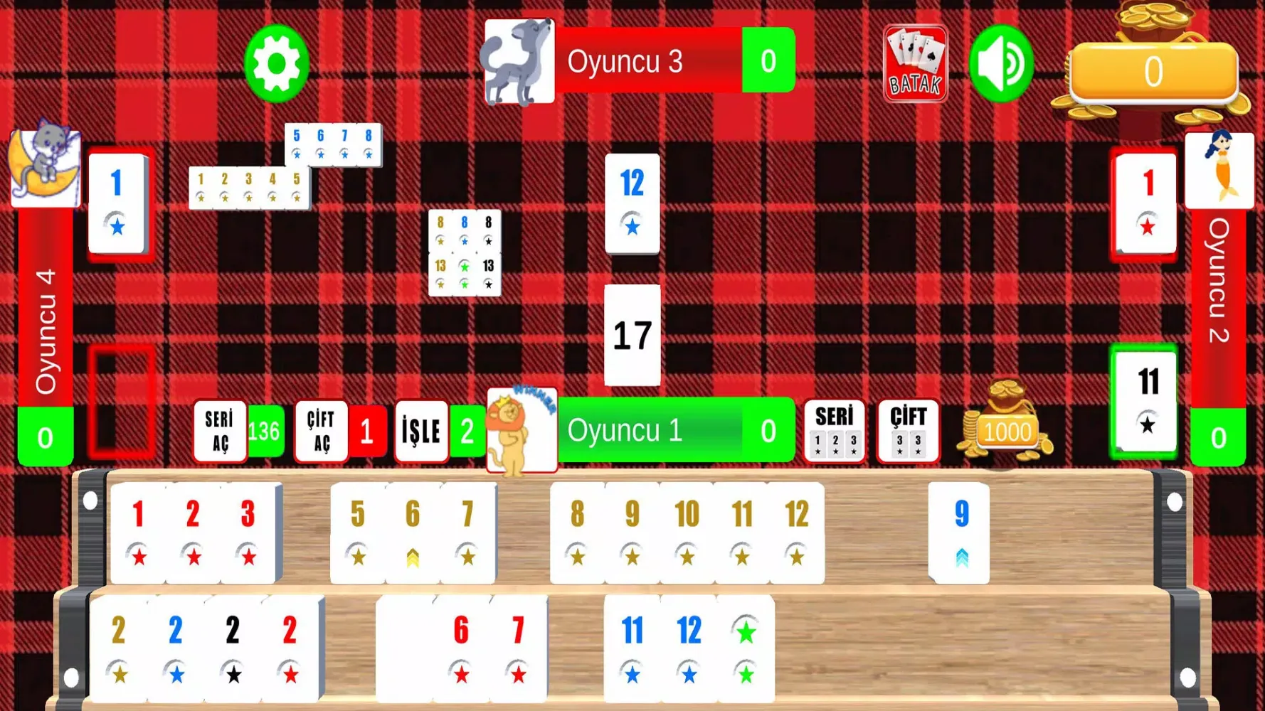 Screenshot di 101 Çanak okey vip internetsiz