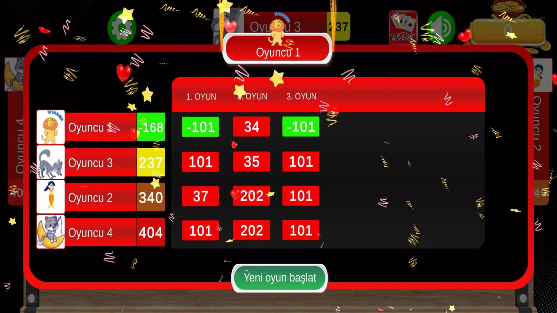 Screenshot di 101 Çanak okey vip internetsiz