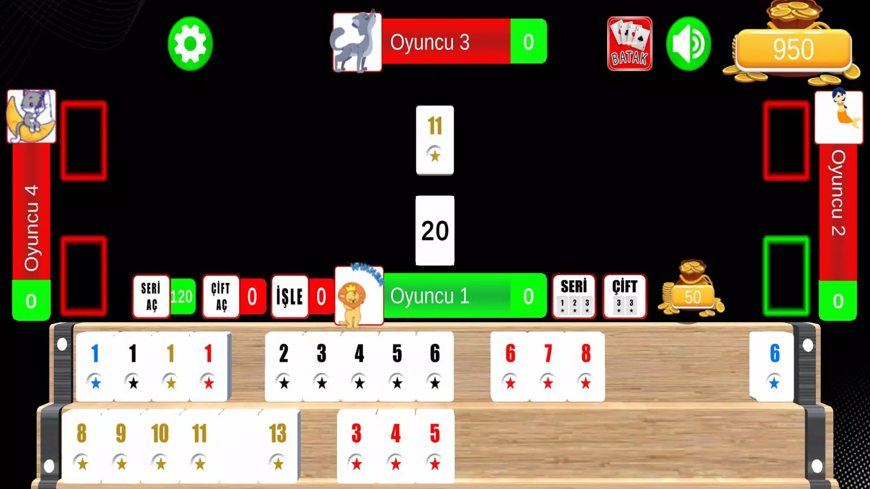 Screenshot di 101 Çanak okey vip internetsiz