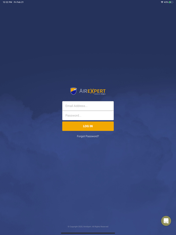 AireXpert Tech Ops Crew iPad  स्क्रीनशॉट
