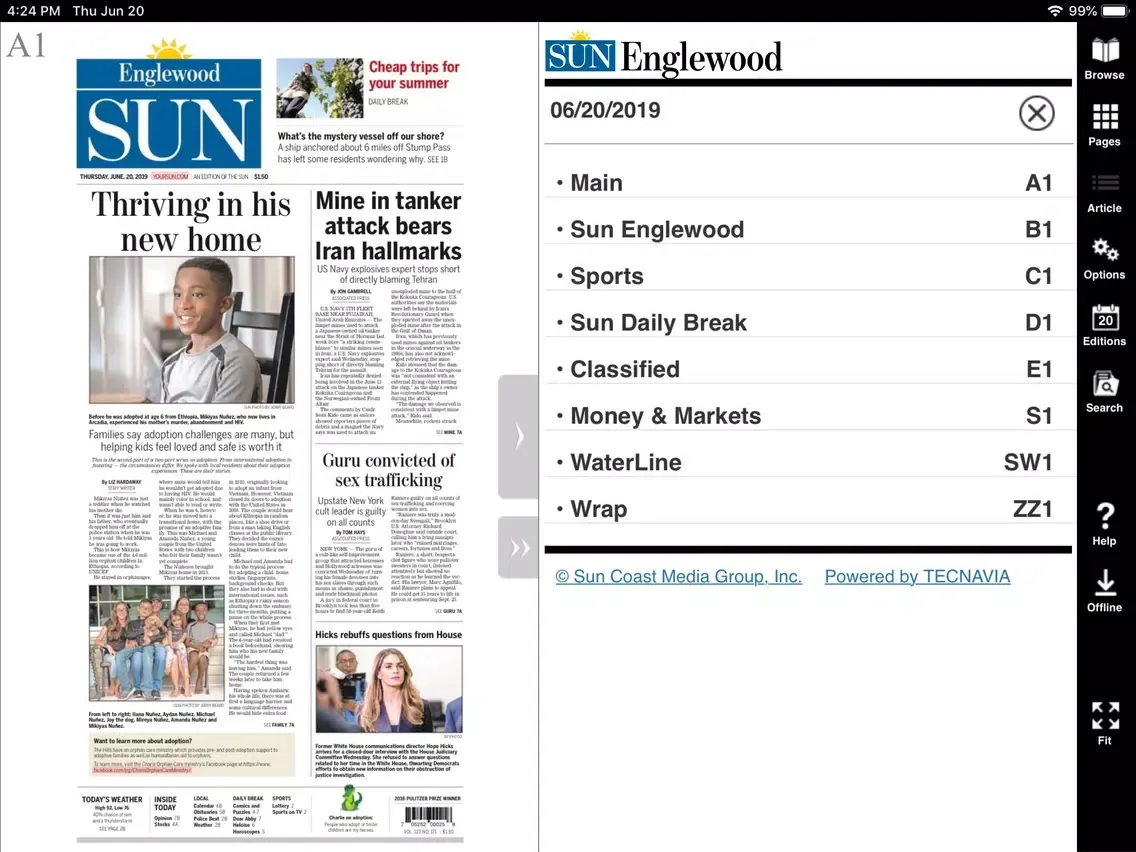 تصاویر Englewood Sun iPad 