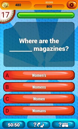 English Grammar Test Level 1 Screenshots