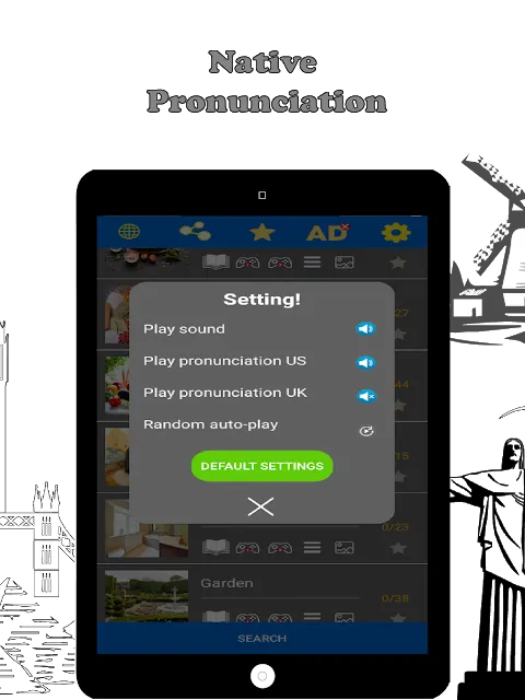 Ảnh chụp màn hình của English Vocabulary