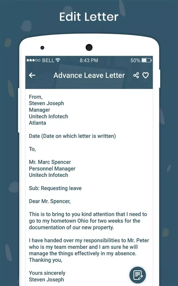 English Application Writing Ekran Görüntüleri