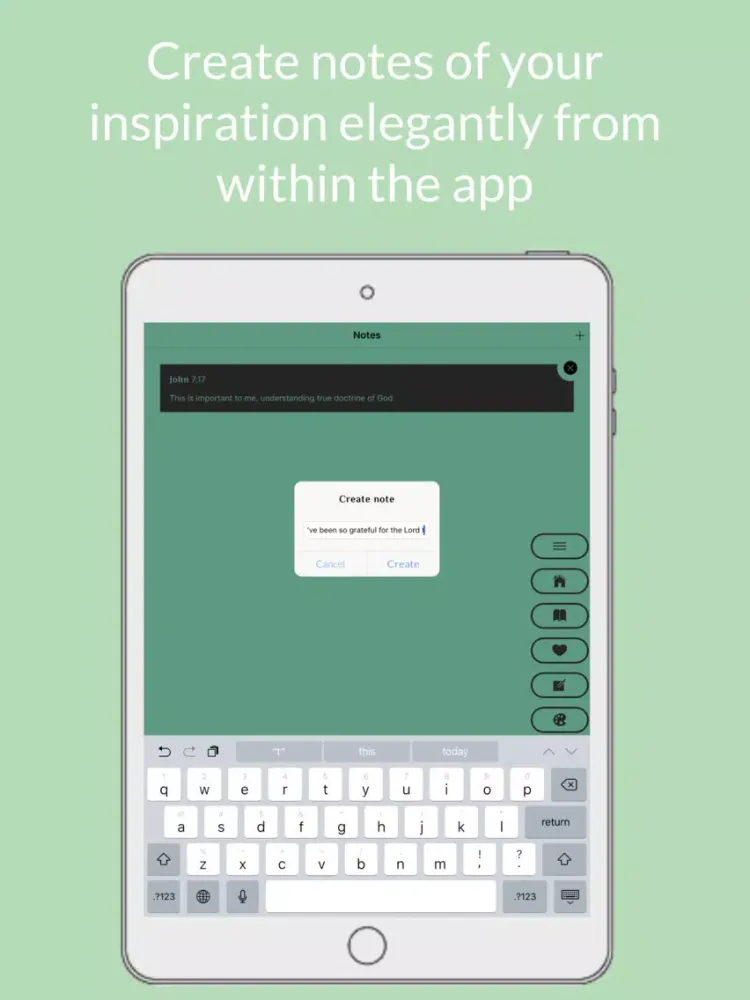 Capturas de tela do Holy Bible Minimalist Pro iPad 