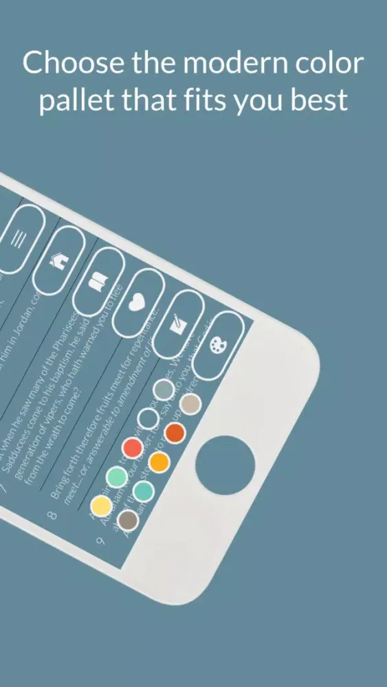 Capturas de tela do Holy Bible Minimalist Pro