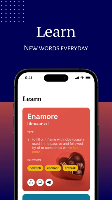Capturas de tela do English Dictionary Offline