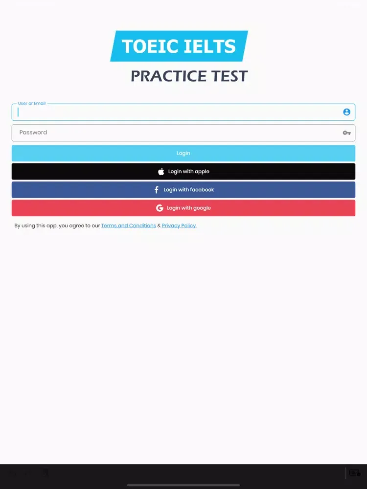 Скриншоты TOEIC, IELTS Practice Test iPad 