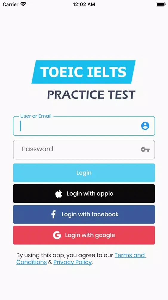 Скриншоты TOEIC, IELTS Practice Test