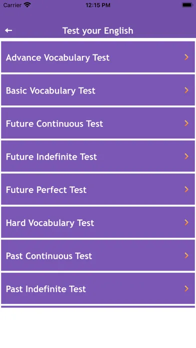Capturas de pantalla de English Grammar Speaking Hindi
