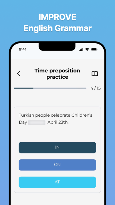 Prepositions in English Pro Screenshots