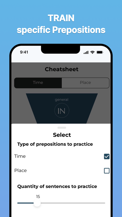 Prepositions in English Pro Screenshots