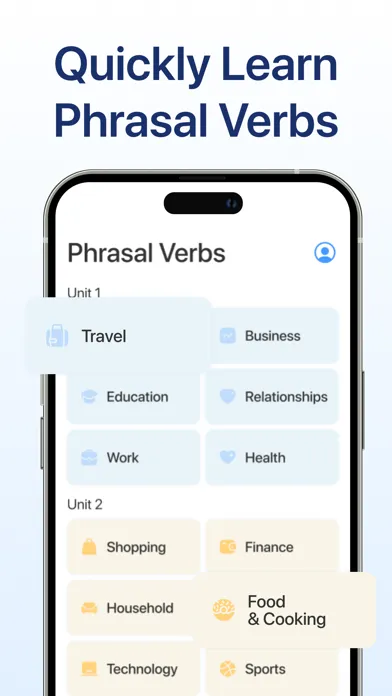 Zrzuty ekranu PurrasalVerbs: English Grammar