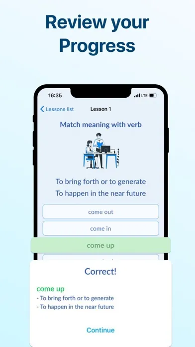 Screenshot di Phrasal Verbs: English Grammar