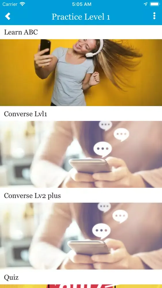 Tangkapan layar EnglishMe