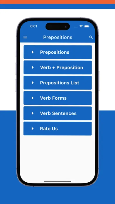 Zrzuty ekranu Learn English Prepositions