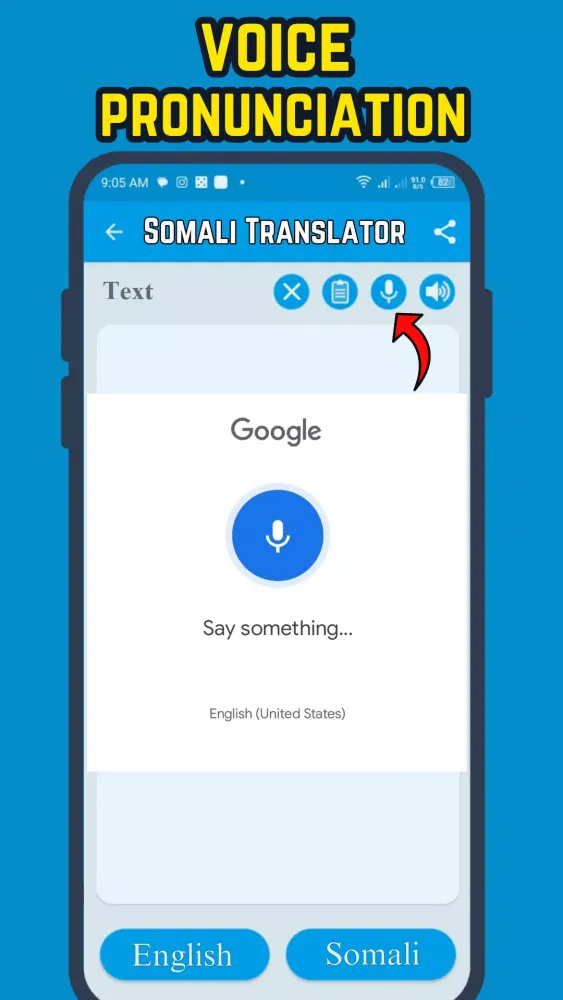 Capturas de pantalla de Somali - English