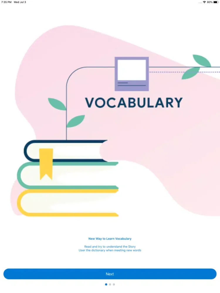 Captures d'écran de Vocabulary via Story - EngZero iPad 
