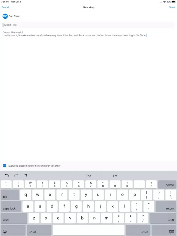 Captures d'écran de Vocabulary via Story - EngZero iPad 