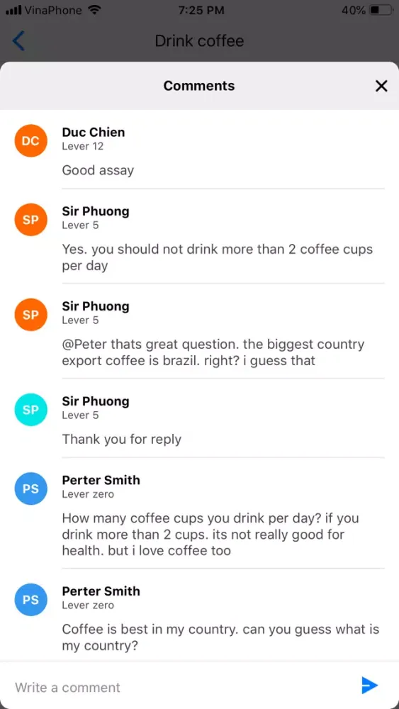 Captures d'écran de Vocabulary via Story - EngZero