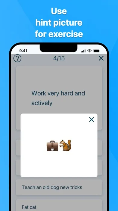 Screenshot di English Idioms Dictionary Pro
