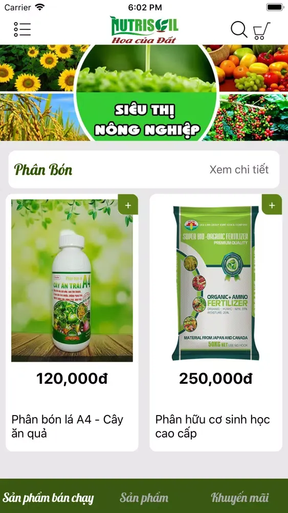 Siêu Thị Nông Nghiệp Screenshots