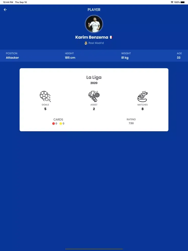 Doro Sport iPad 應用截圖
