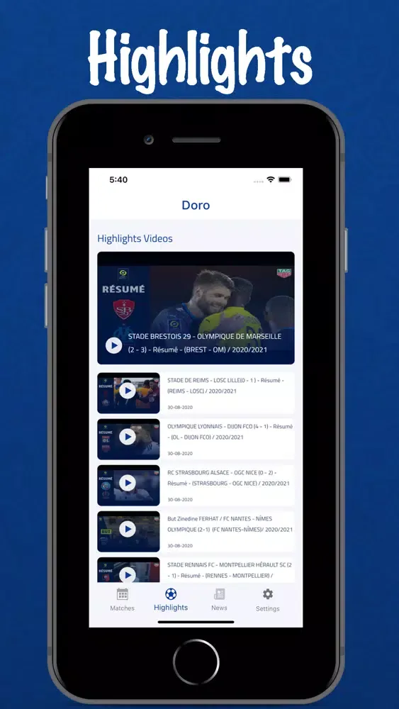 Doro Sport應用截圖