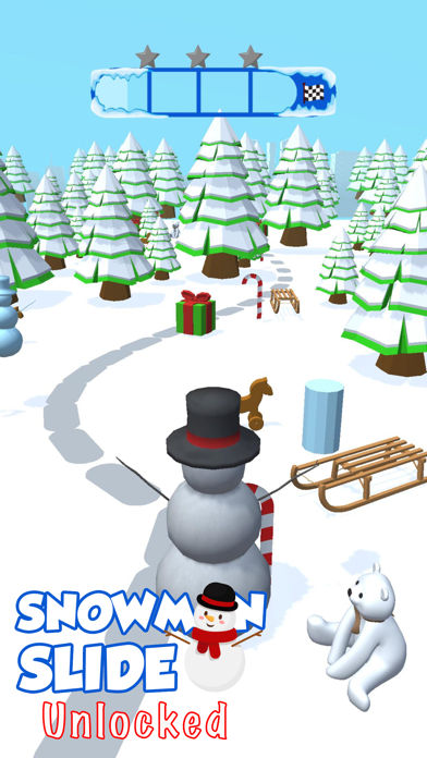 Snowman Slide Unlocked应用截图