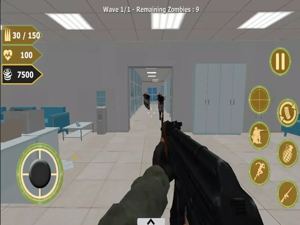 Zoobie Shooting : Zombie War iPad  سکرین شاٹس