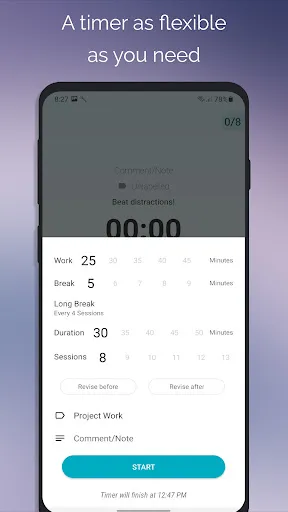 Zrzuty ekranu Engross: Focus Timer & To-Do