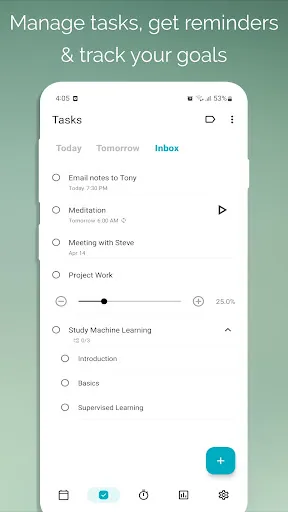 Zrzuty ekranu Engross: Focus Timer & To-Do