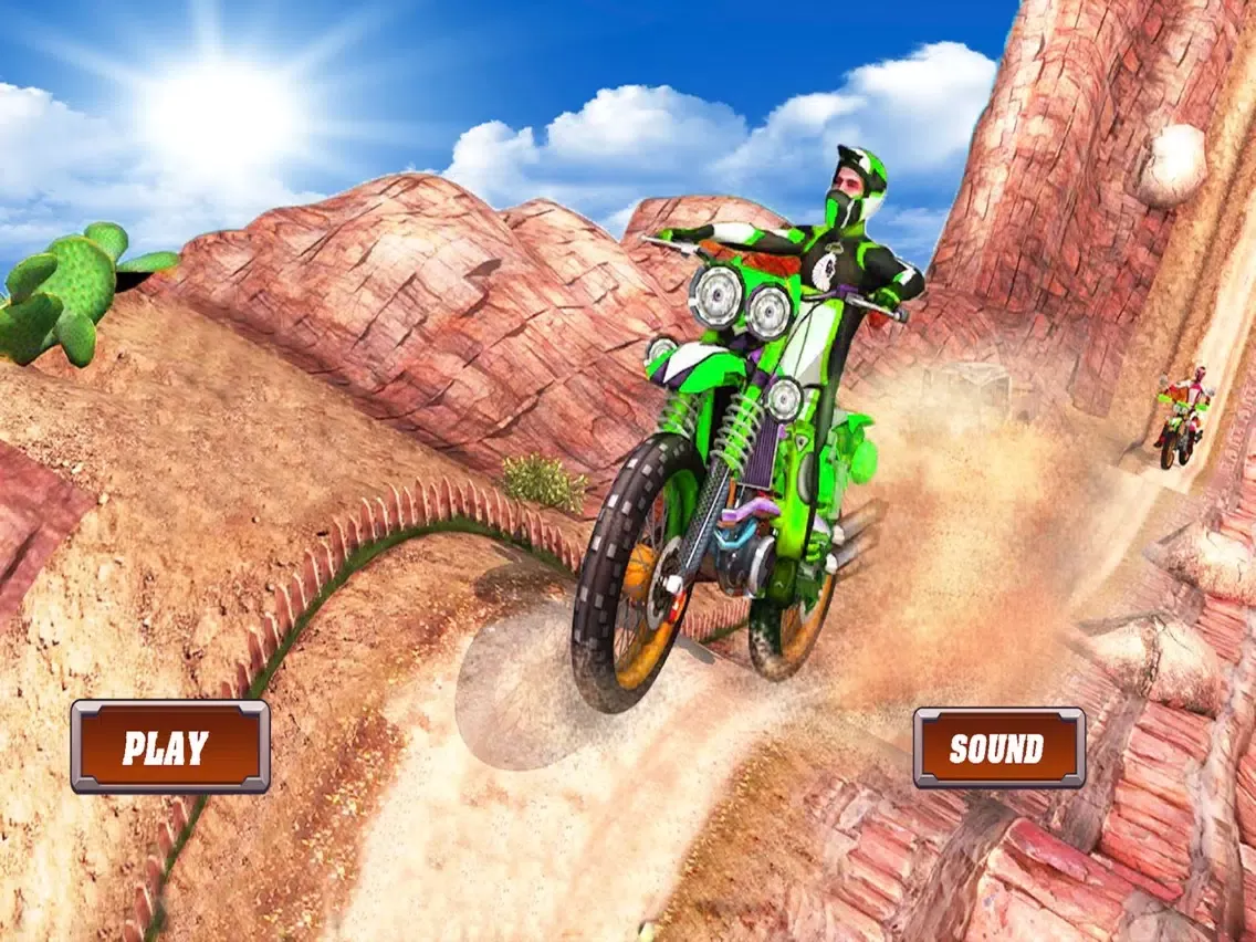 Desert Bike Stunt 2018 iPad 應用截圖
