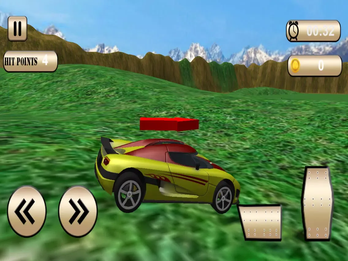 Tangkapan layar Hillside Car Drive 3D iPad 