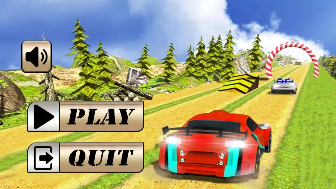 Tangkapan layar Hillside Car Drive 3D