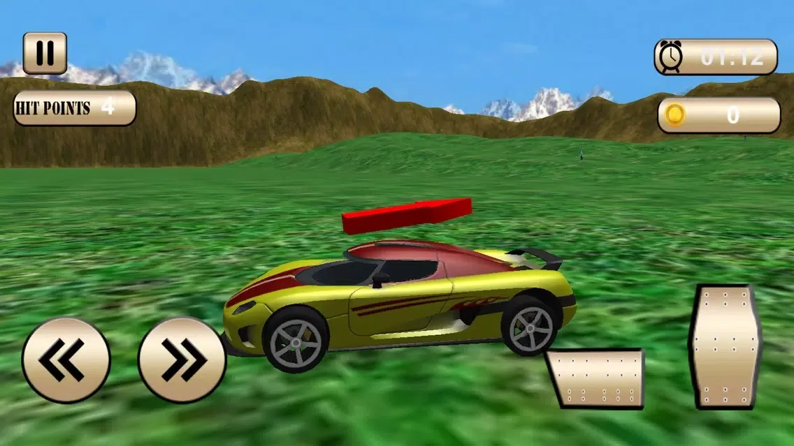 Tangkapan layar Hillside Car Drive 3D