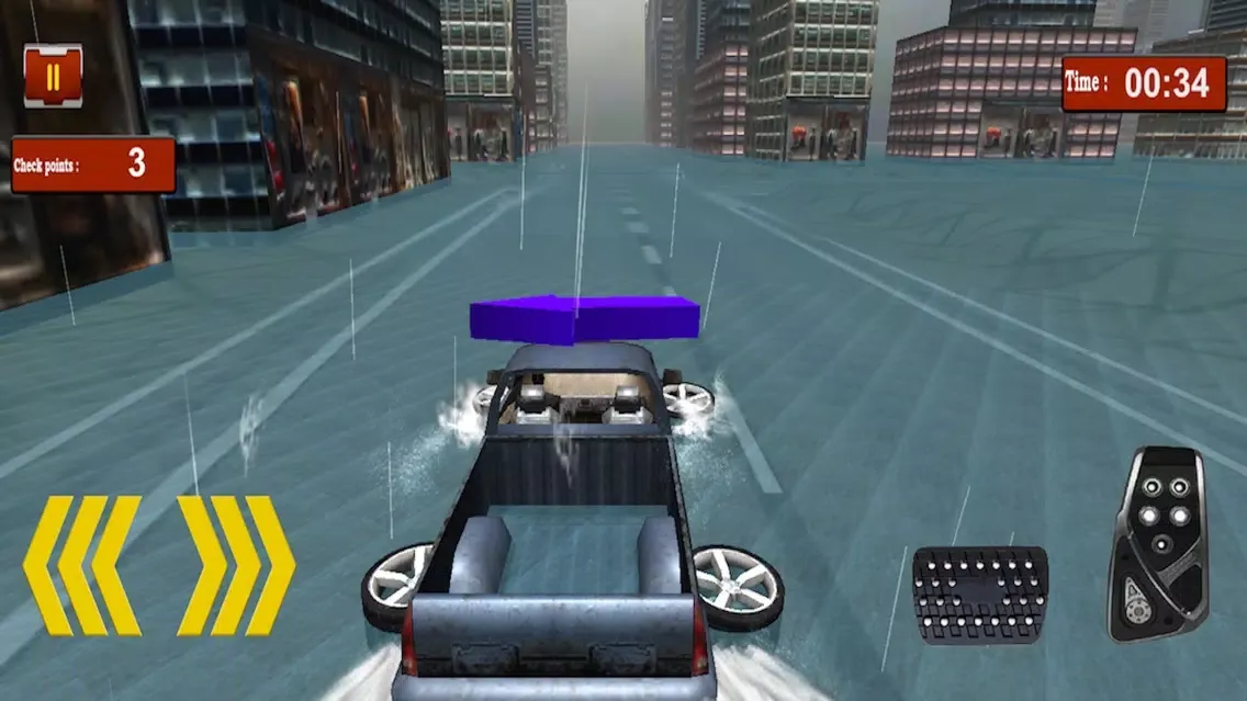 Water Jeep Floating 3D Screenshots