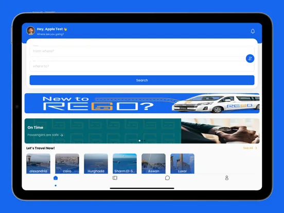 REGO Ride iPad  سکرین شاٹس