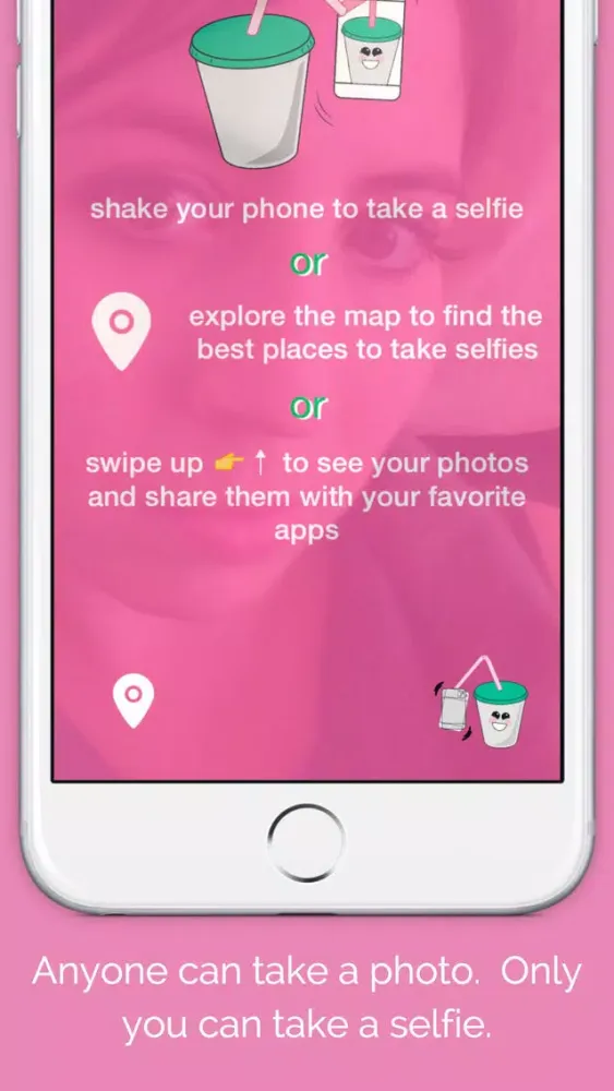 SelfieShake - Ultimate Selfie & Travel Camera. Shake to Take Selfie. Selfie Stick Optional. Screenshots