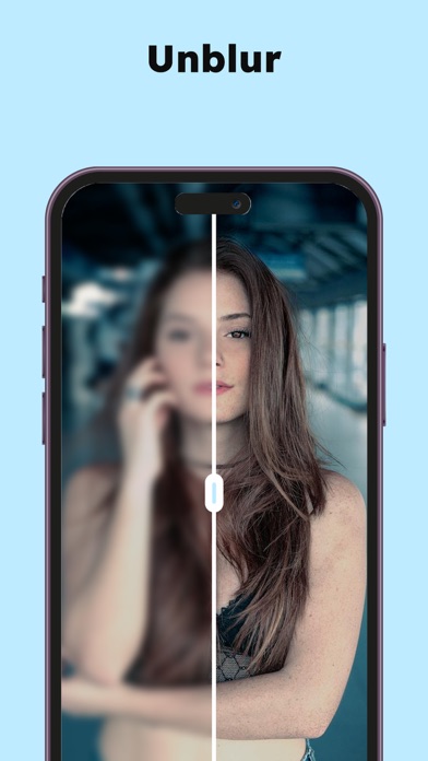 Captures d'écran de AI Photo Enhancer Unblur Image